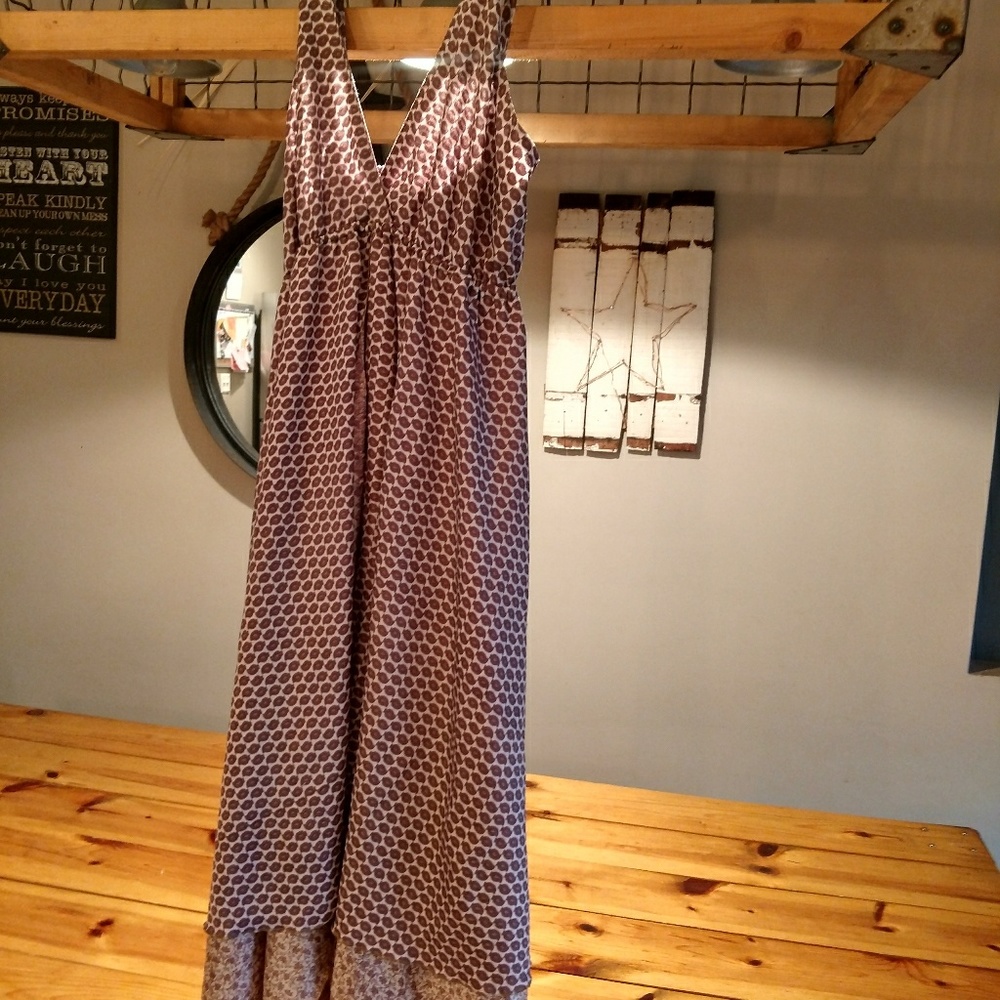 Boho hi-lo dress